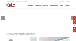 Desktop Screenshot of kelo-kopiertechnik.de